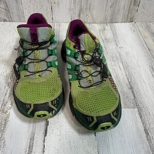 Salomon XR Mission 1 Trail Shoes Sz 9 MSRP $120 Door to Trail Quicklace